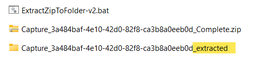 Extracted Folder